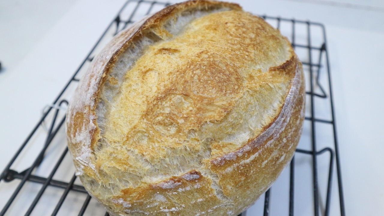 cách làm bánh mì sourdough